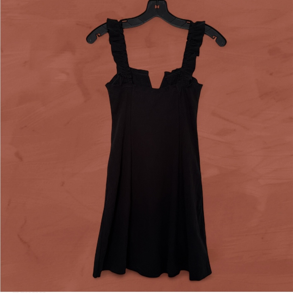 FREE PEOPLE RUFFLE STRAP DRESS - Picture 4 of 8